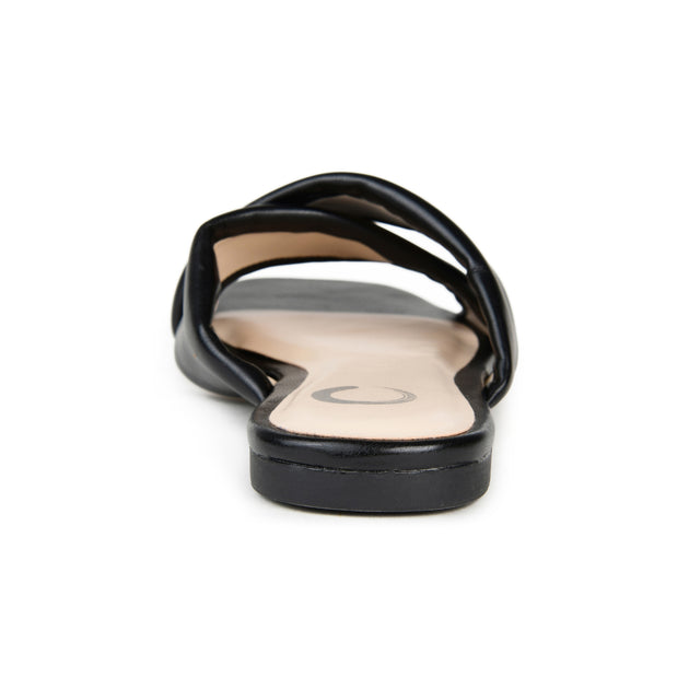 Journee Collection Carlotta Slide Gold US 6 4