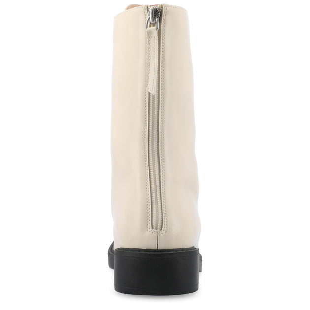Journee Collection Nikks Booties Beige US 5.5 4