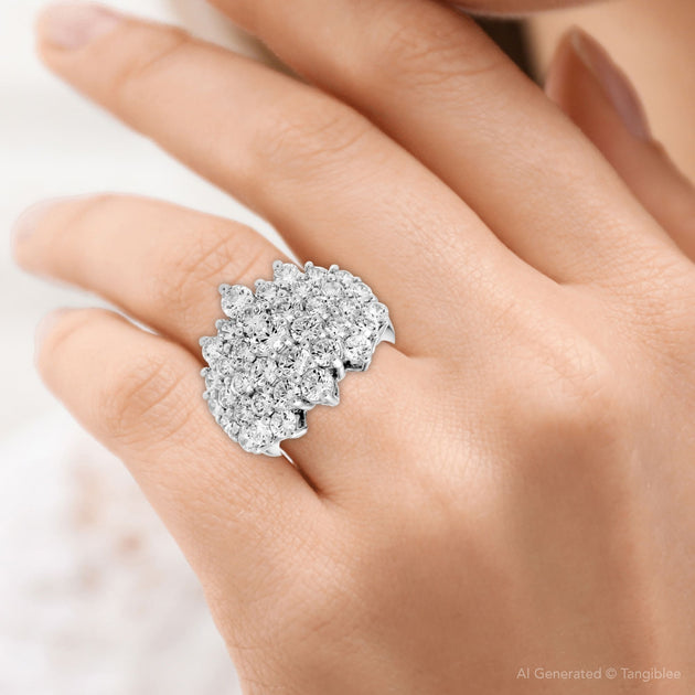 Pompeii3 5ct Diamond Ring Multi US 5-6 6