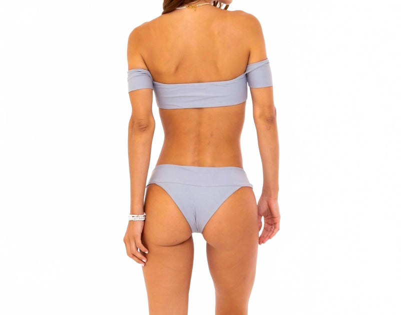 SOAH Ivy Bottom Swimsuit Blue XSmall 3