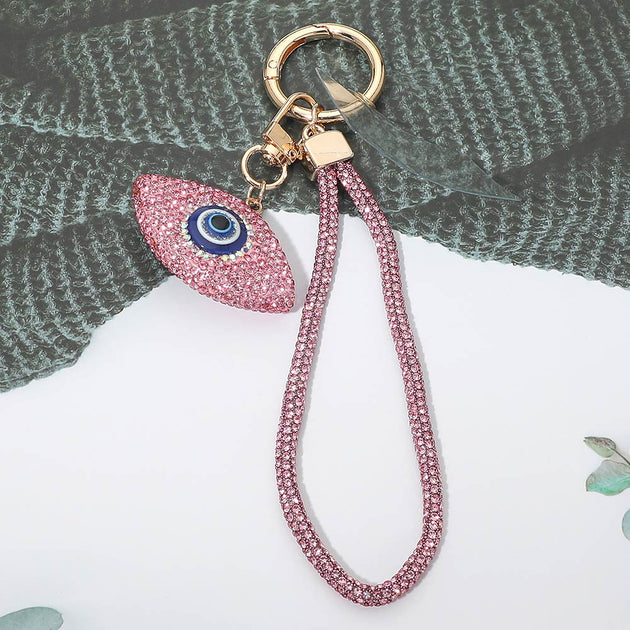 FASHNZFAB Evil Eye Charm Keychain Multi 4