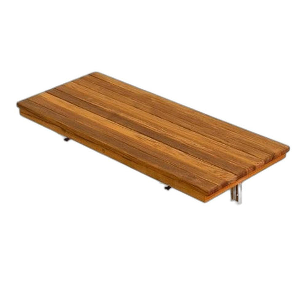 Hivvago Wall Mount Teak Shower Bench 2