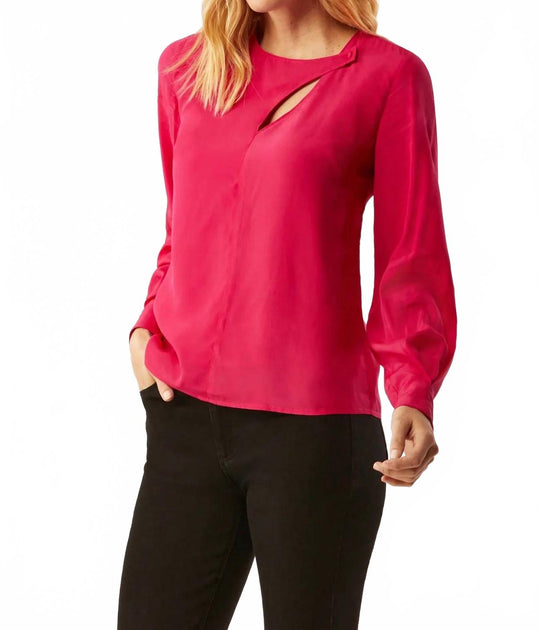 Ecru Swinton Blouse Pink Medium 3