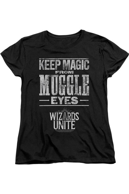 Gildan Harry Potter Wizards Unite Hidden Magic T-Shirt Black Medium 2