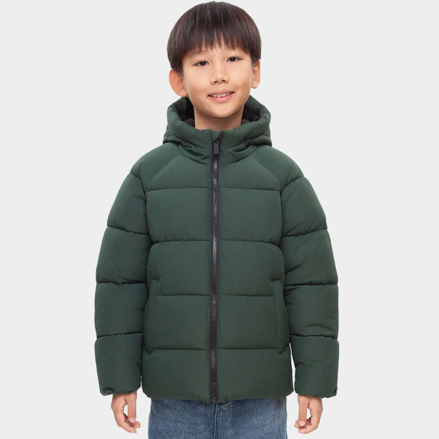 Rokka & Rolla Boys Ripstop Winter Coat Green US 4 2