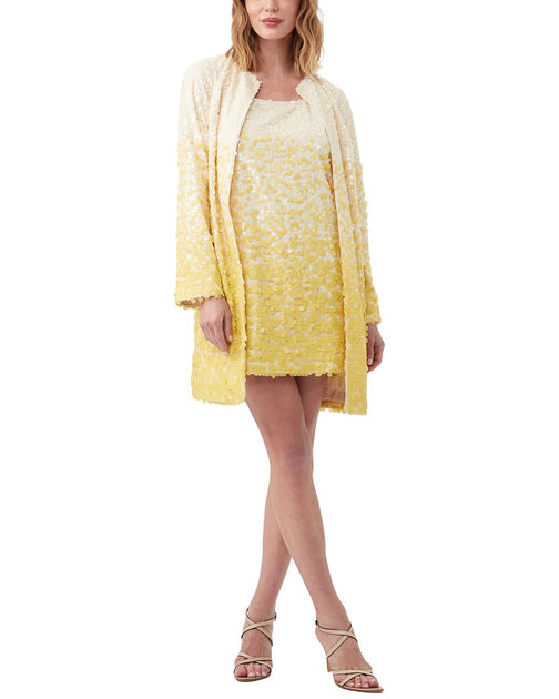 Trina Turk Nori Jacket Yellow Medium 2