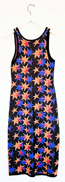 Replica Los Angeles Robe Midi Tank Firecracker Noir Medium 4