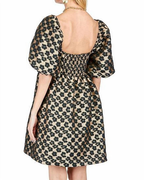Joy Joy Bustier Dress Brown Medium 3
