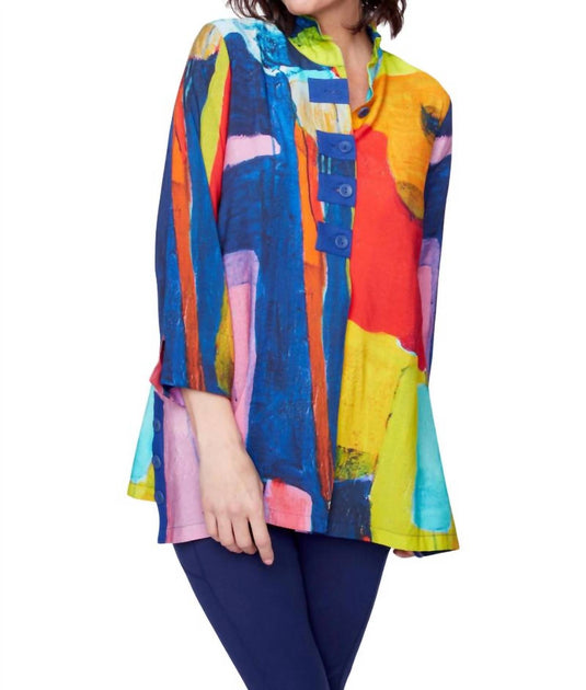 Claire Desjardins Home Run Blouse Multi Medium 2