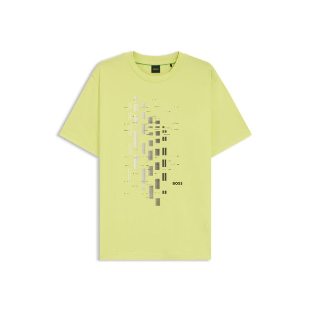 Boss Stretch-Cotton T-Shirt Green XXXL 2