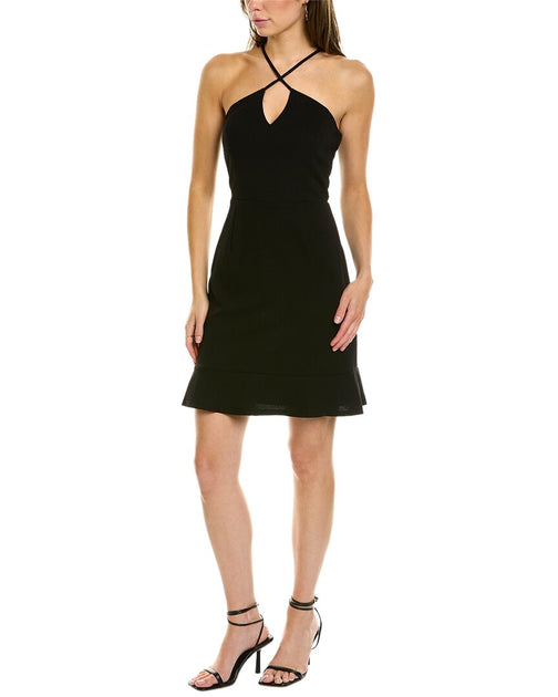 Julia Jordan Halter Mini Dress Black US 12 2