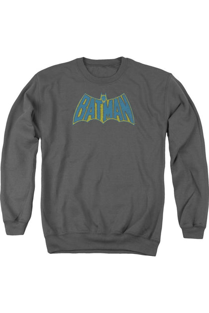 Gildan Batman Sketch Logo Crewneck Sweatshirt Grau Large 2