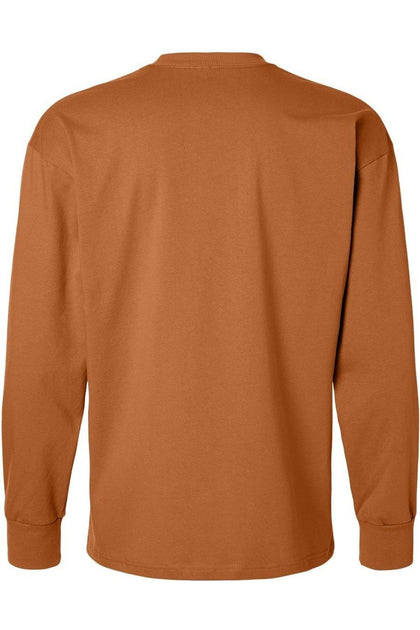Next Level Heavyweight Long Sleeve T-Shirt Brown XXL 3