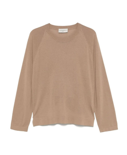 Officine Generale Crewneck Sweater Brown Large 2