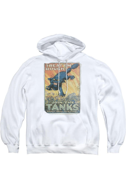 Gildan U.S. ARMY Adult Pullover Hoodie White XLarge 2