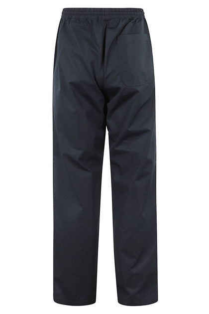Aspesi Straight Fit Cotton Poplin Pants Navy Blue XLarge 3