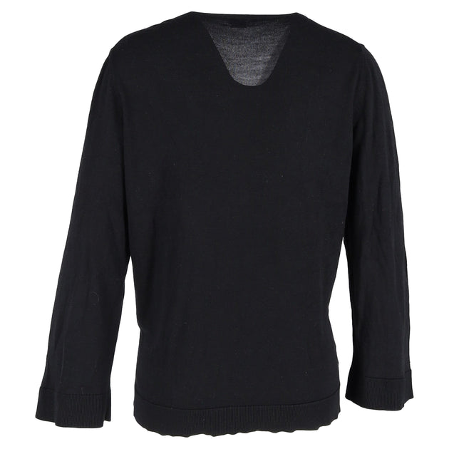 Toteme V-neck Sweater Black S 4