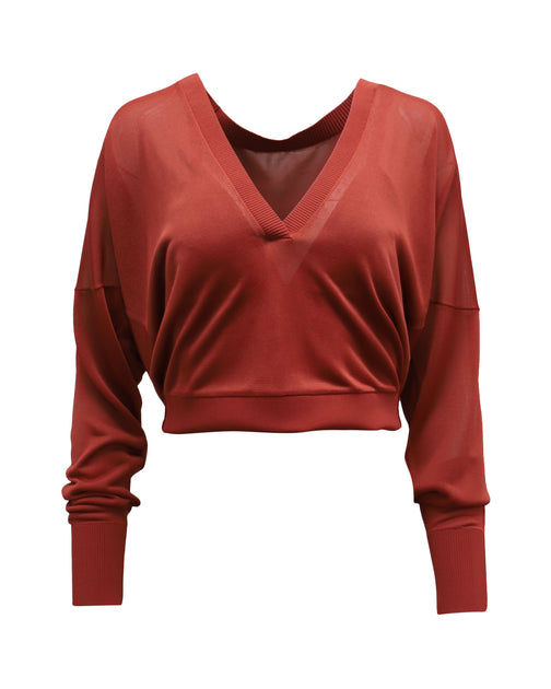 Dion Lee Interlock Double Sweater Red Large 2