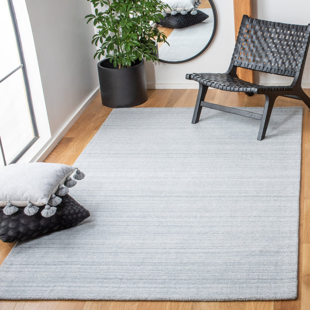 Safavieh Mirage handgefertigter Teppich, Grau Uni / Tonal 2