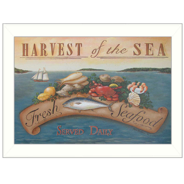Hivvago Sea Harvest Print White 3