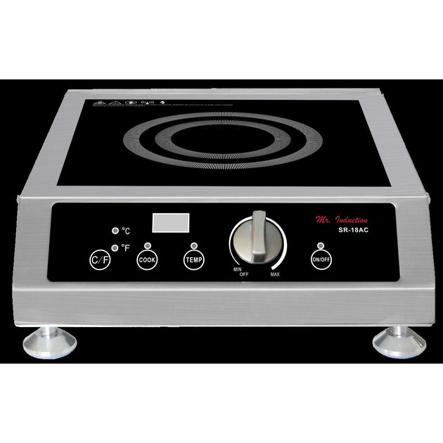 Sunpentown SR-18ACA Commercial Induction Cooktop Black 2
