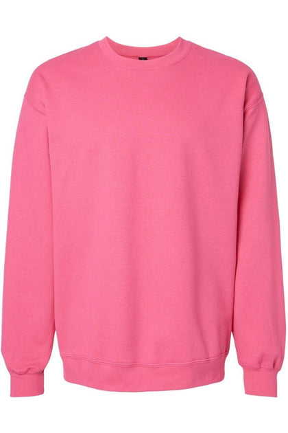 Gildan Softstyle Crewneck Sweatshirt Pink XL 4