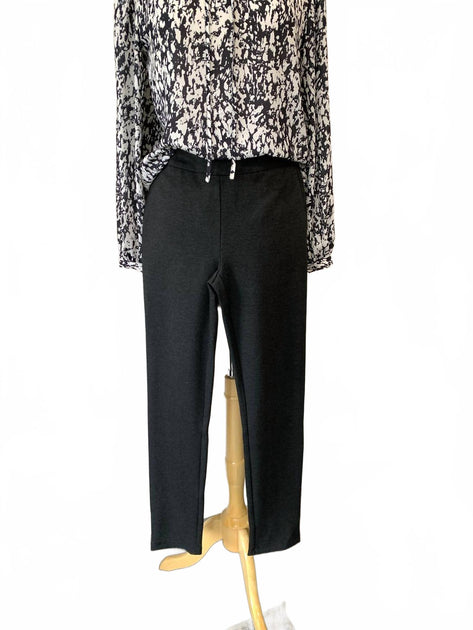 Renuar Knit Ponti Pant Grey US 12 3