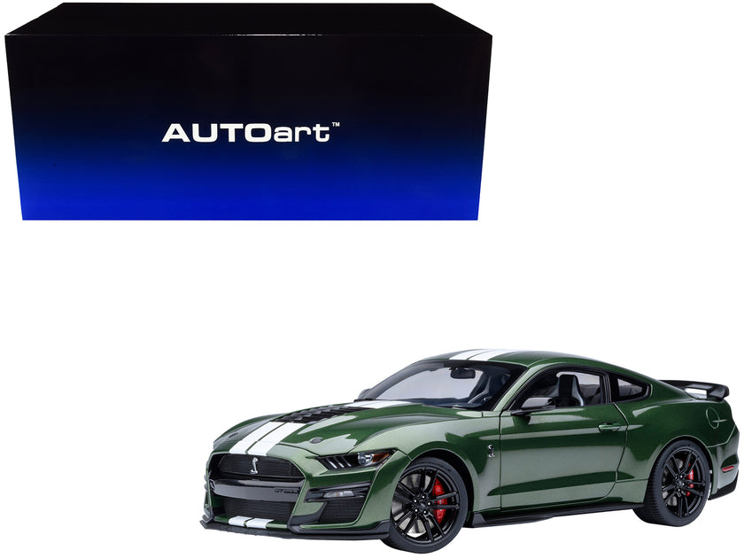 Autoart Ford Mustang Shelby GT500 Modellauto Grün 1/18 2