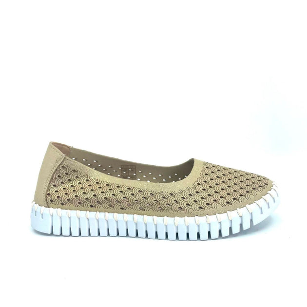Ilse Jacobsen Tulip 0026 Ballet Slipper Beige EU 39 2