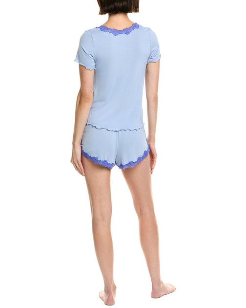 Honeydew Wind Down Shortie Set Blue XLarge 3