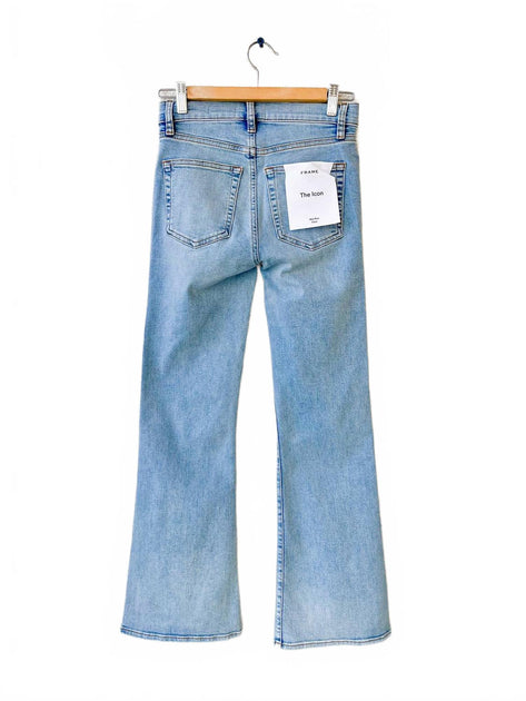 FRAME Icon Flare Leg Jeans Blue 28 4