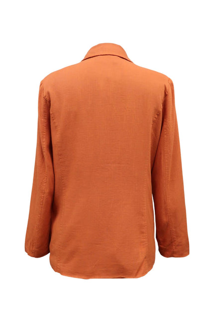 PAPARAZZI Classic Lined Blazer Brown Small 3