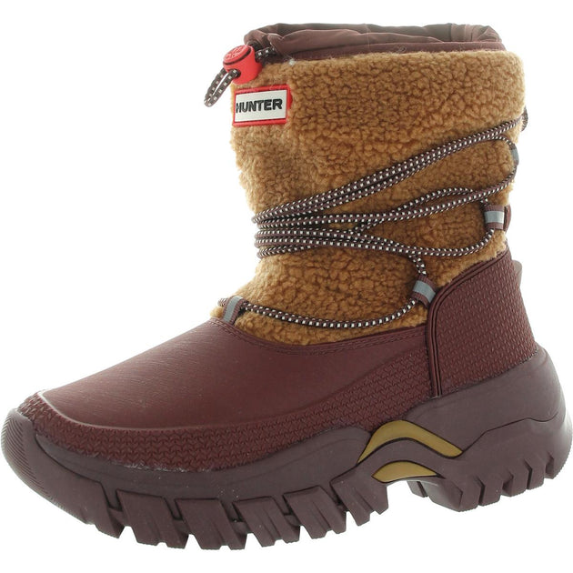 Hunter Wanderer Short Womens Faux Fur Cold Weather Winter