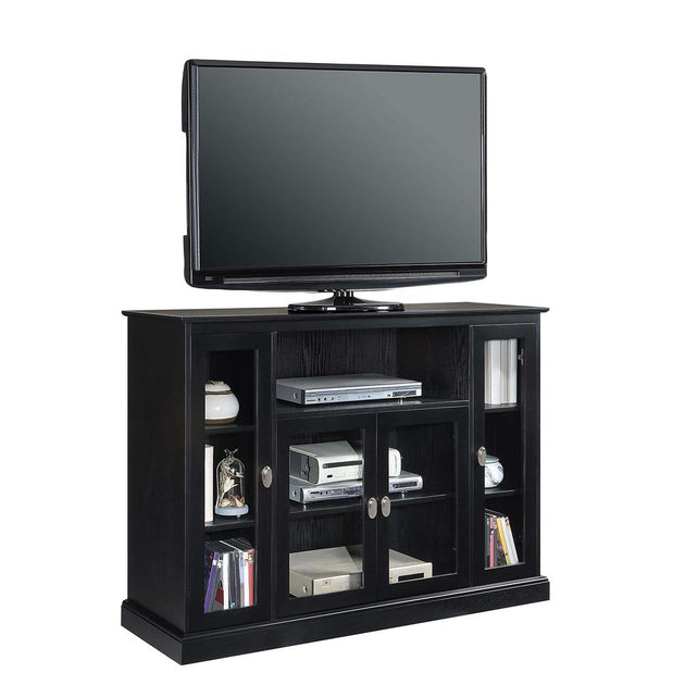 Convenience Concepts Summit Highboy TV Stand Black 2