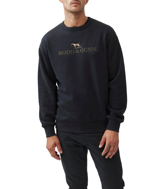 Rodd & Gunn Logo Sweat Black XSmall 2