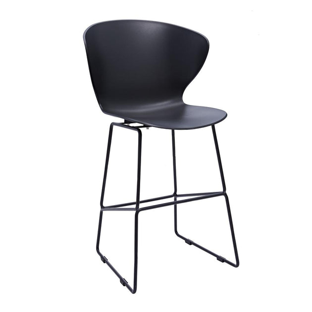 Creative Labs Midcentury Bar Stool Black 2