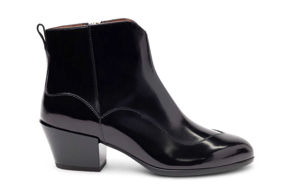 Hogan H401 Texano Ankle Boot Black EU 36 2