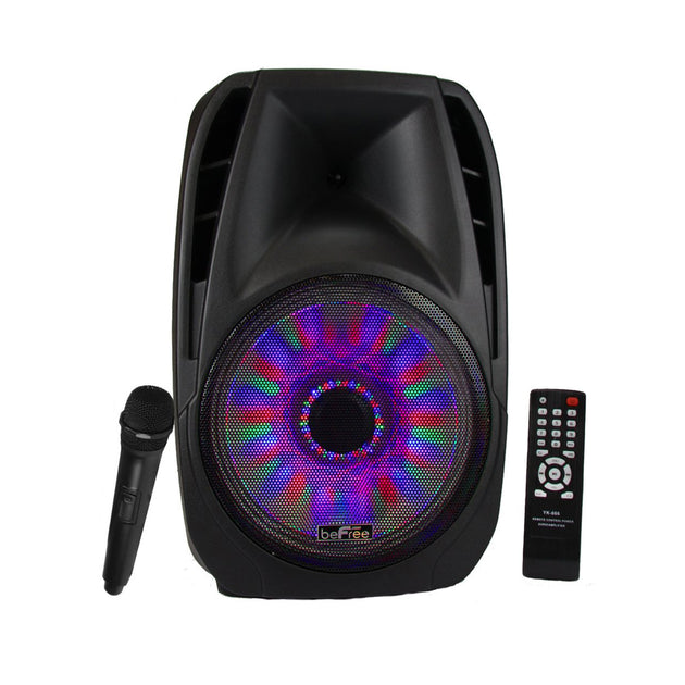 beFree Sound Enceinte Bluetooth Portable de 15 Pouces 2