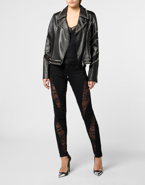 Philipp Plein Biker Jacket Black S 3