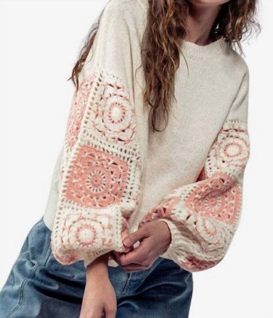 Urban Daizy Crewneck Sweater White Medium/Large 3