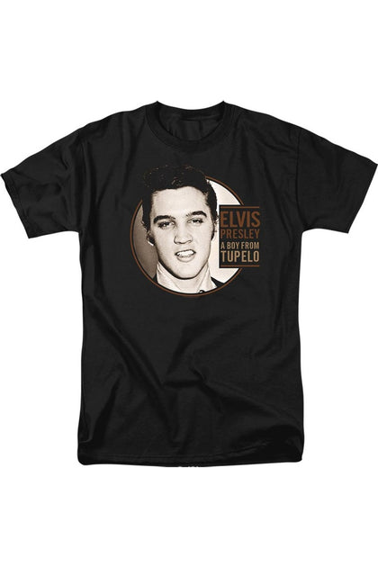 Gildan Elvis Presley Tupelo T-Shirt Black Medium 2