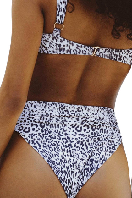 SOAH Riley Bikini Bottom Blue Medium 4