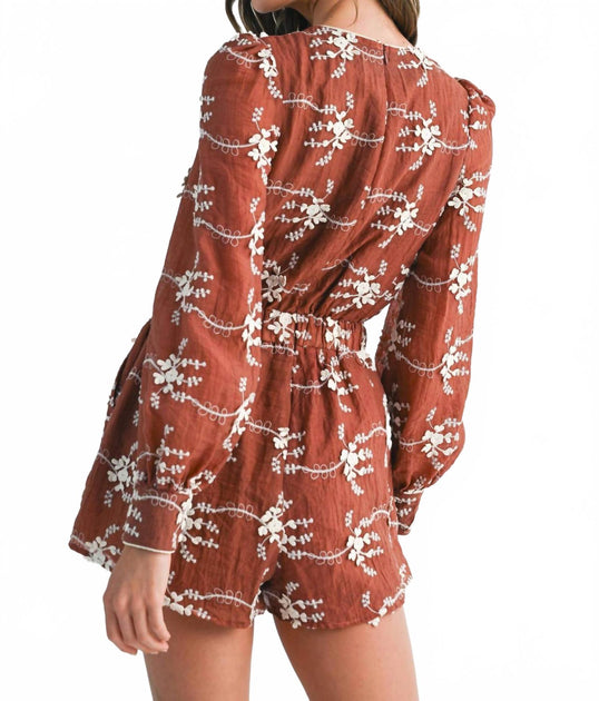 ENDLESS BLU Romper Red Large 3