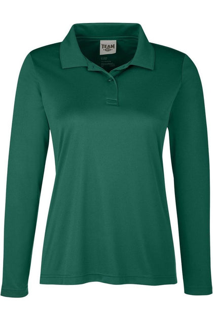 Team 365 Women's Zone Performance Polo Green Medium 2