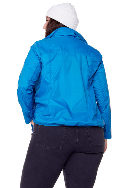 Alpine Pelly Plus Women's Ultralight Windshell Jacket Blue 2X 4