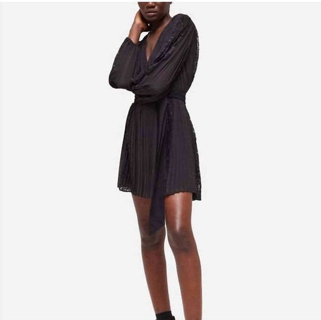 The Kooples Lace Mini Dress Black Small 3