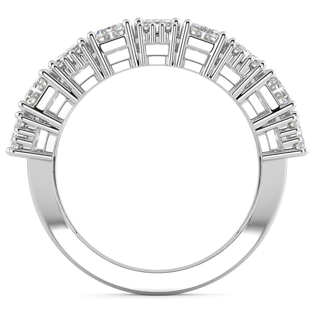 Pompeii3 Bague de Mariage 3Ct Émeraude 14k Or Taille 7.5 4