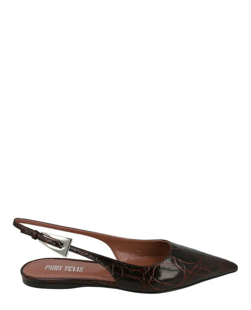 Paris Texas Jessica Slingback Flats Black EU 38 3