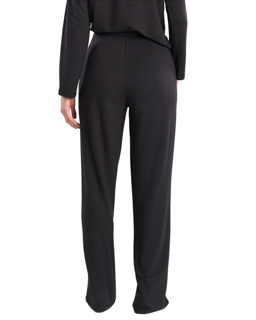 Natori Kaia Terry Straight Leg Pant Black Medium 3