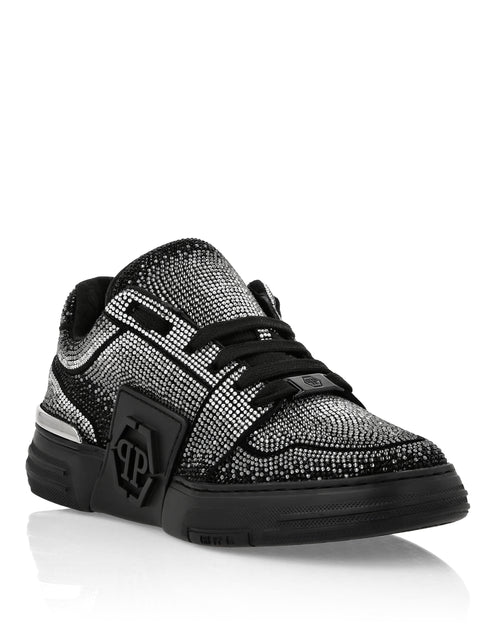 Philipp Plein Hexagon Suede Lo-Top Sneakers Brown EU 42 2